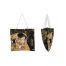 Τσάντα υφασμάτινη αδιαβροχοποιημένη Gustav Klimt The Kiss + The Tree of Life - Art shop στο diaplasibooks.gr
