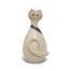 Μικρογλυπτό "Γάτα" raku art - Art shop στο diaplasibooks.gr