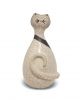 Μικρογλυπτό "Γάτα" raku art - Art shop στο diaplasibooks.gr