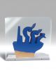 Καράβι σε plexiglass  14cm του Αντώνη Καστρινάκη - Art shop στο diaplasibooks.gr