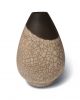 Βάζο "Σταγόνα " raku art - Art shop στο diaplasibooks.gr