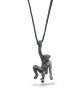 Μαϊμού μεγάλη - Μενταγιόν από ασήμι 925 - Art shop στο diaplasibooks.gr